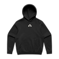 Black front flat lay