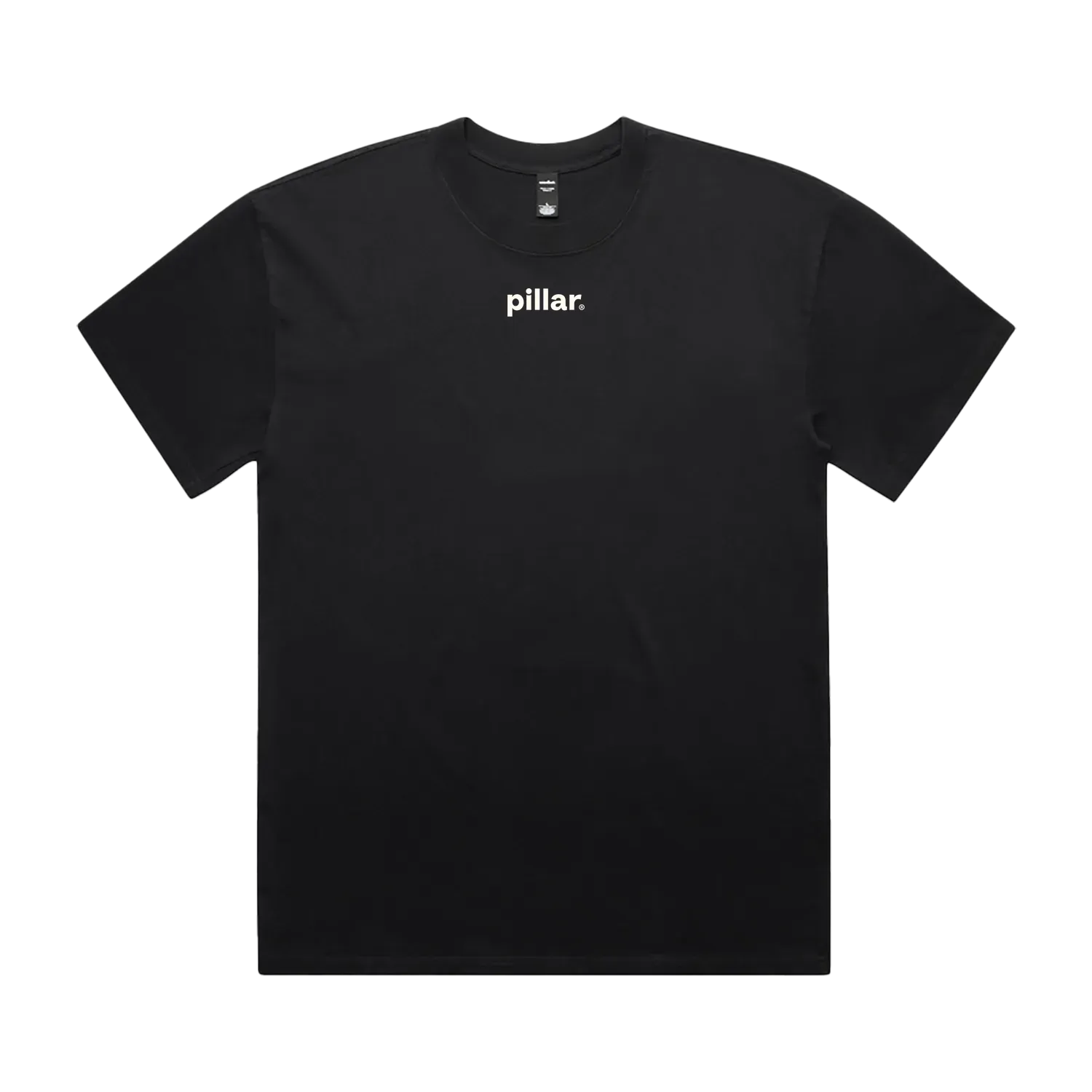 Faded Black front flat lay