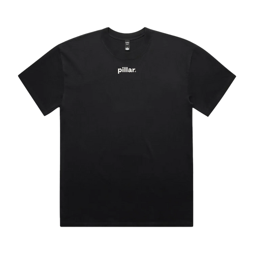 Faded Black front flat lay