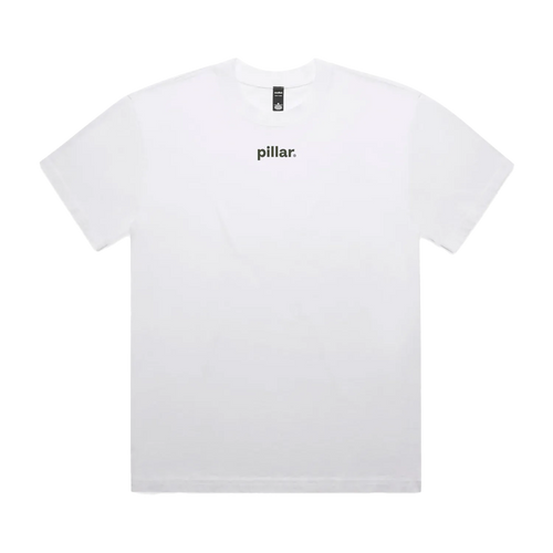 Faded White front flat lay
